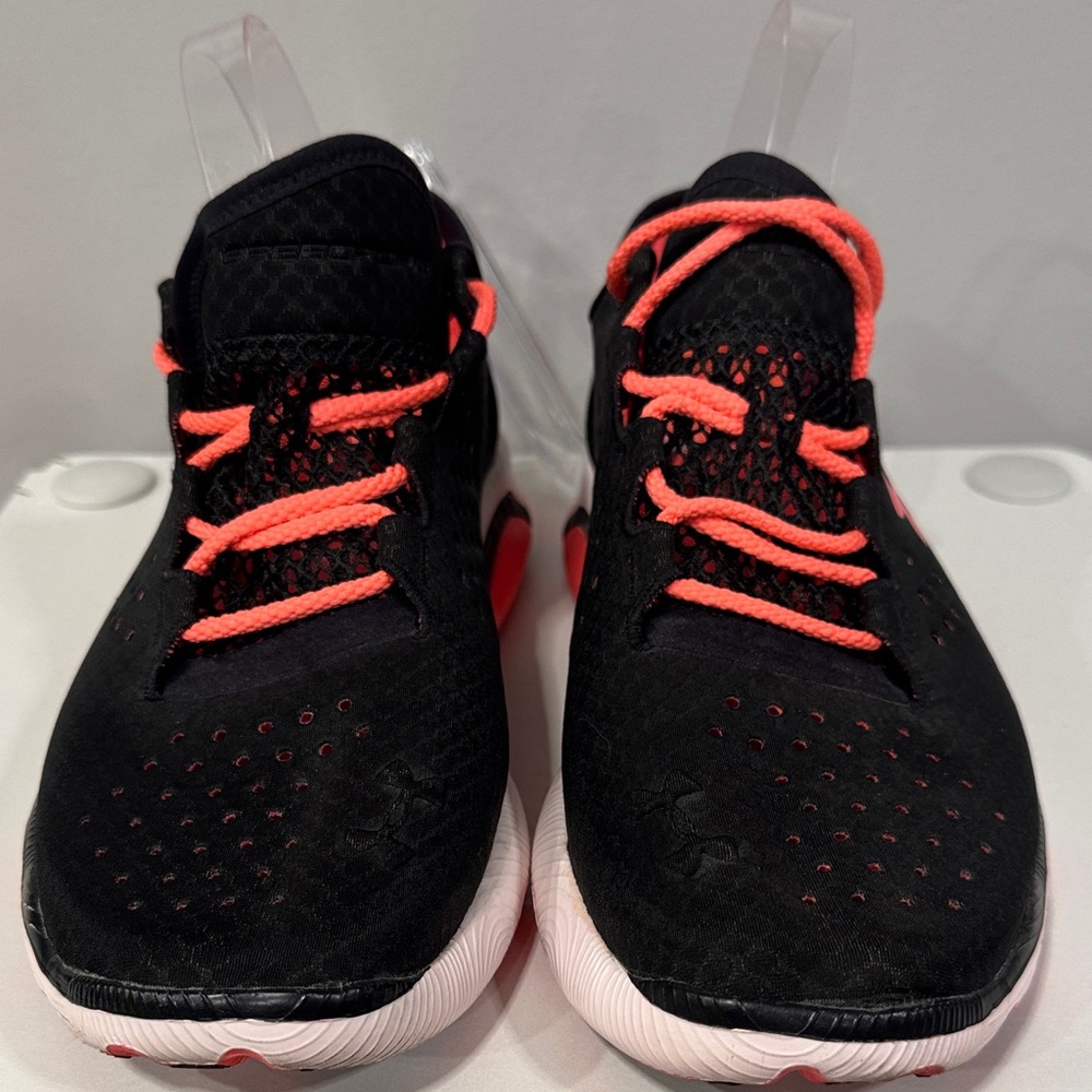 Under Armour Women's Black and Pink Athletic Shoes - Picture 4 of 6